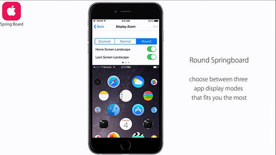 疑似蘋果iOS 9系統(tǒng)曝光 圖標采用圓形設計