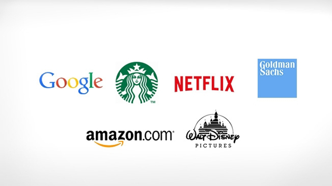全球最受歡迎50大企業的品牌 Logo 有哪些共同點？