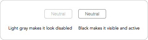 如何通過按鍵顏色的對比來引導用戶