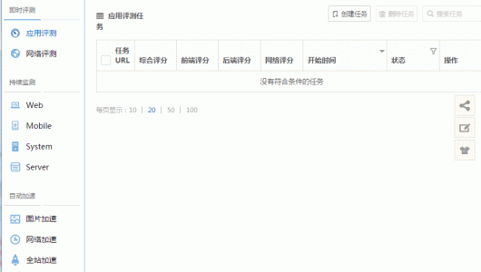 性能魔方mmtrix管理后臺