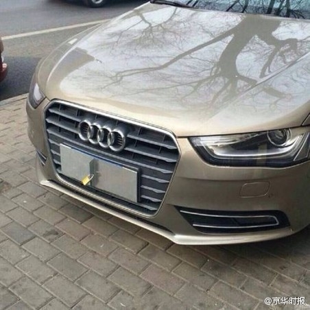 奇葩司機為躲罰單鎖車牌 悲劇了