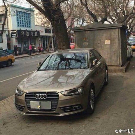 奇葩司機為躲罰單鎖車牌 悲劇了