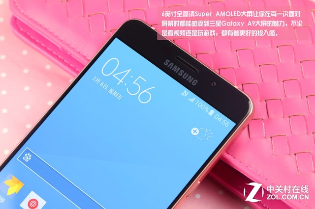 突破性外觀設(shè)計(jì) 粉色三星Galaxy A9圖賞