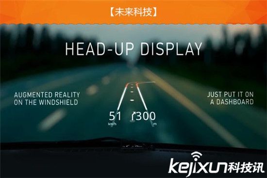 汽車擋風玻璃成精啦:一秒變身顯示屏太拉風了!