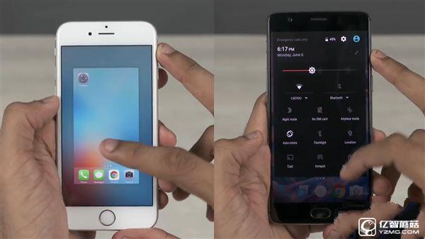 一加3對(duì)比iPhone 6S速度測(cè)試：遺憾落敗