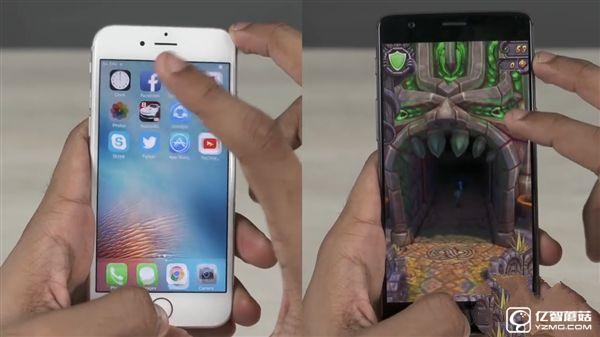 一加3對(duì)比iPhone 6S速度測(cè)試：遺憾落敗