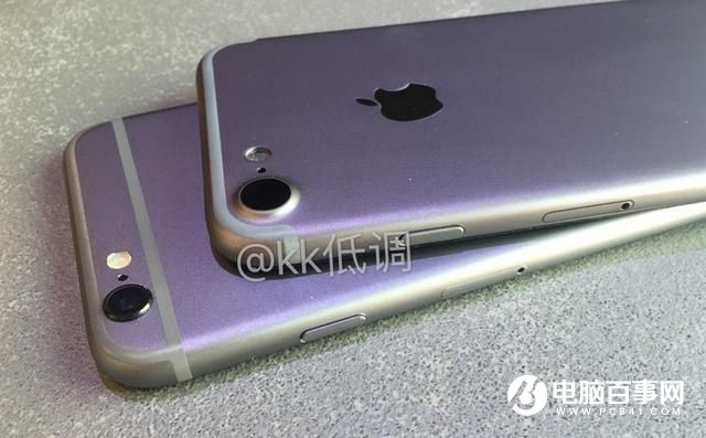 iPhone7與iPhone 6s真機對比圖來了！