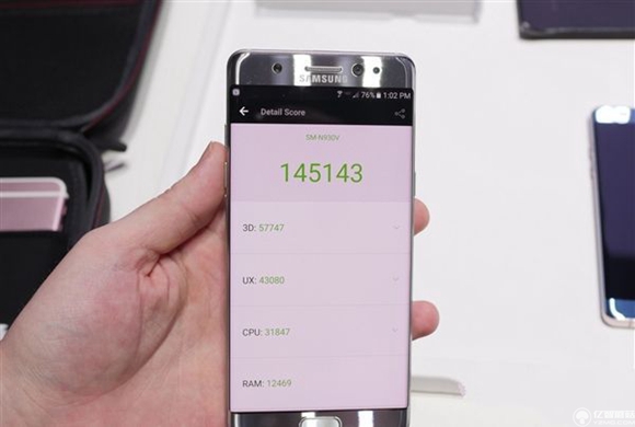 三星Note7性能怎么樣 三星Note7跑分測(cè)試