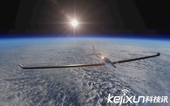 太陽能飛機(jī)將飛向太空邊緣 計劃2018年首飛