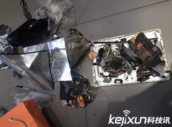 蘋果iPad Air充電時爆炸 威力巨大現(xiàn)場慘烈