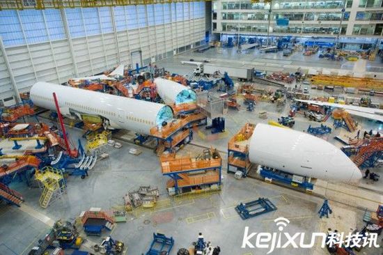 波音787-10夢幻客機(jī)開始裝配 明年首飛