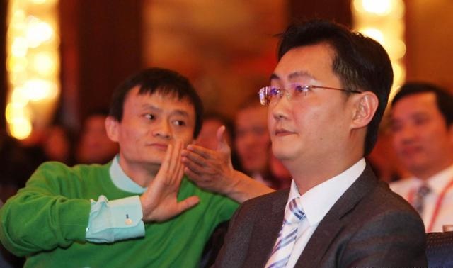 馬化騰評馬云：阿里巴巴像是收租金的地主 而我卻不收！