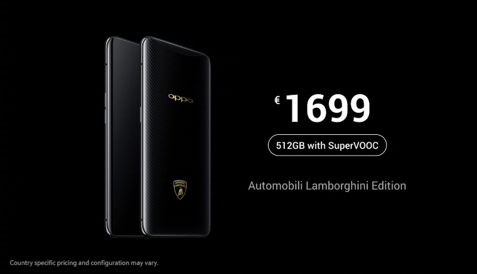 OPPO Find X正式發(fā)布 全隱藏式3D攝像頭+999歐元起！