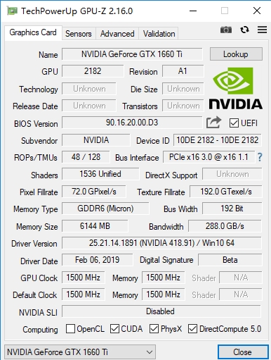 銘瑄GTX1660Ti終結(jié)者性能測試：一款沒有短板的顯卡